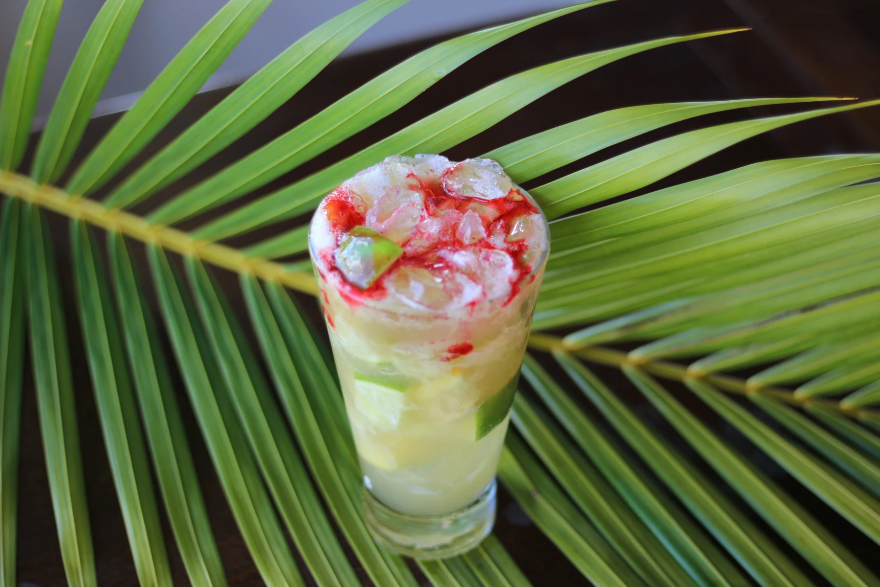 Caipirinha fotografada no Riu Restaurante